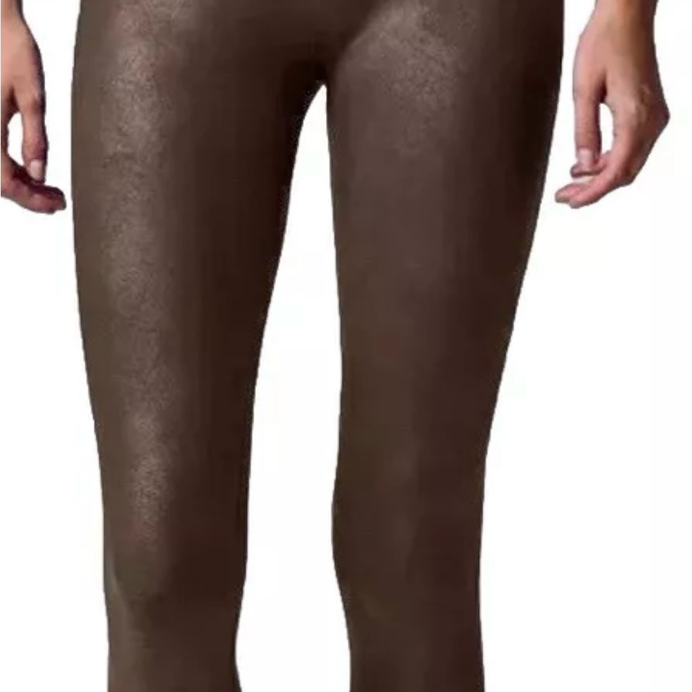 Simply Vera Vera Wang Brown Leggings with Stretchy Fit and Smooth Texture